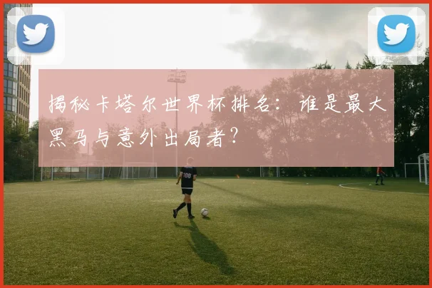 揭秘卡塔尔世界杯排名:谁是最大黑马与意外出局者?